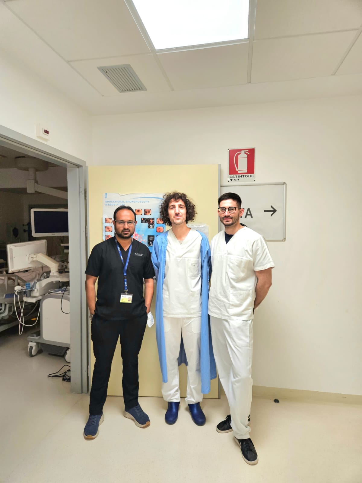 Bronchoscopy and EBUS team