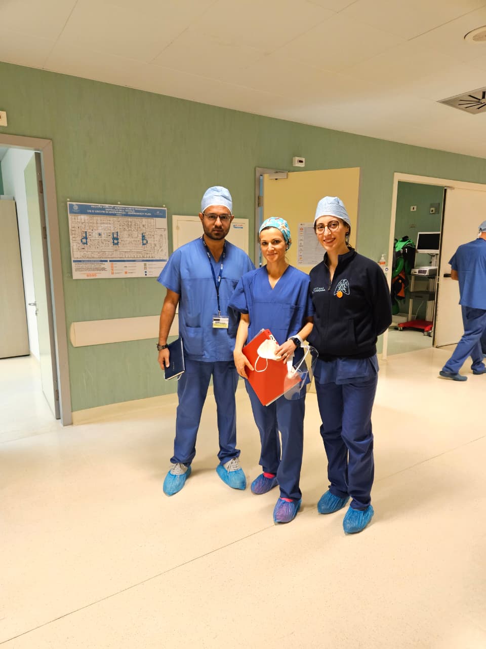 Clinical training colleagues